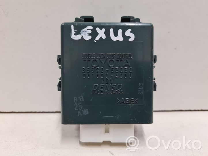 Lexus RX 330 - 350 - 400H Oven keskuslukituksen ohjausyksikön moduuli 8597053030