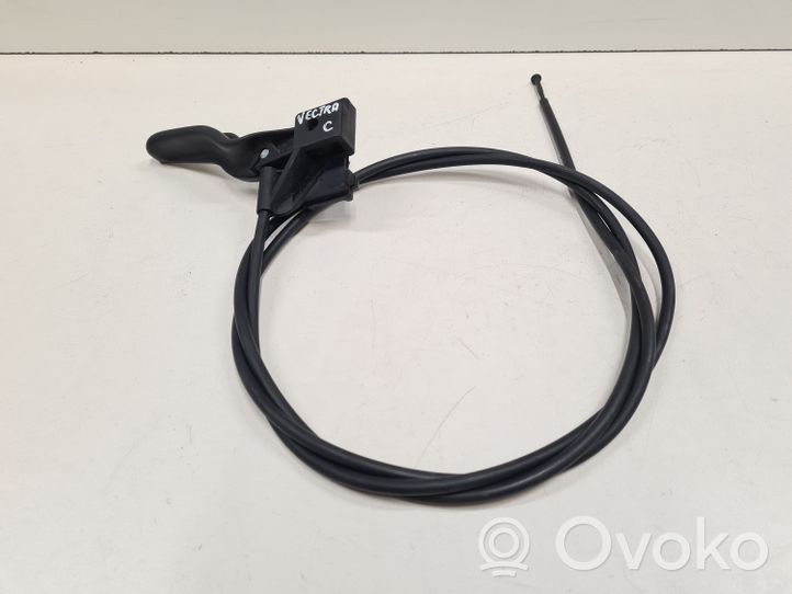 Opel Vectra C Engine bonnet/hood lock release cable 24421819