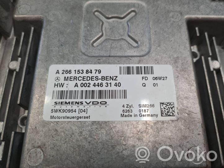 Mercedes-Benz B W245 Moottorin ohjainlaite/moduuli A2661538479