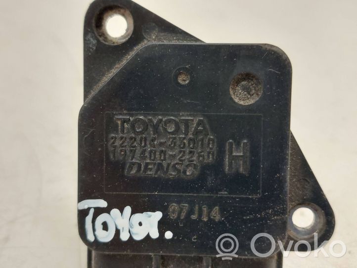 Toyota Corolla E120 E130 Obudowa filtra powietrza 2220433010