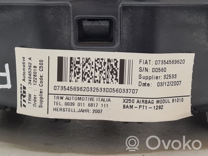 Fiat Ducato Poduszka powietrzna Airbag kierownicy 34045362A