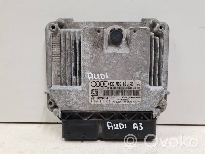 Audi A3 S3 8P Sterownik / Moduł ECU 03G906021RE