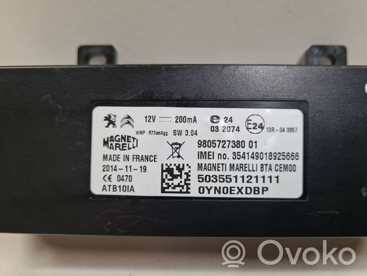 Peugeot iOn Bluetooth Modul Steuergerät 9805727380