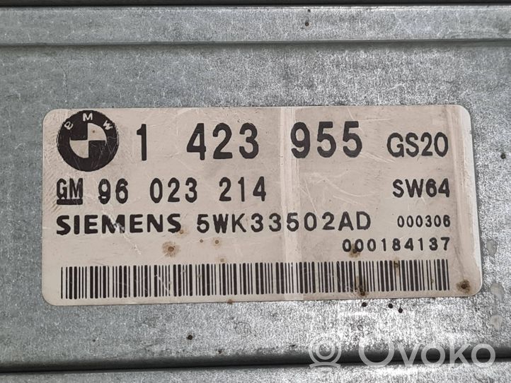 BMW 3 E46 Module de contrôle de boîte de vitesses ECU 1423955