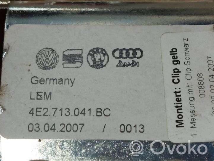 Audi A8 S8 D3 4E Sélecteur de boîte de vitesse 4E2713041BC