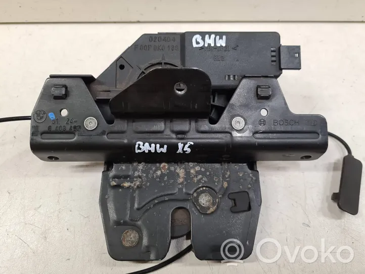 BMW X5 E53 Blocco/chiusura/serratura del portellone posteriore/bagagliaio 51248408492