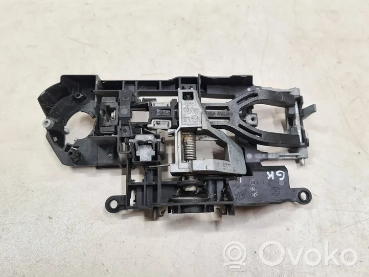 BMW 5 GT F07 Support extérieur, poignée de porte arrière X3717573112