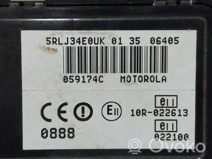 BMW 6 E63 E64 Unité de commande, module téléphone 5RLJ34E0UK