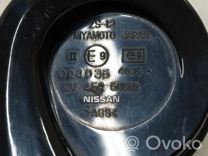 Nissan Murano Z50 Clacson 0040354035