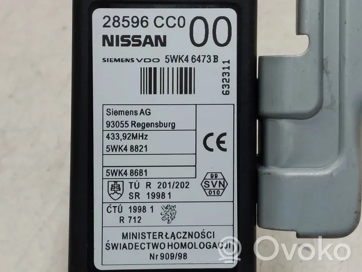 Nissan Murano Z50 Centrālās atslēgas vadības bloks 28596CC0