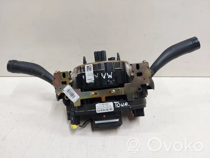 Volkswagen Touareg I Interruptor/palanca de limpiador de luz de giro 8E0953541D