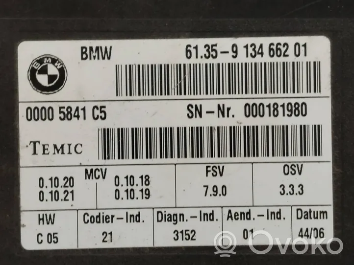 BMW X5 E70 Istuimen säädön moduuli 9134662