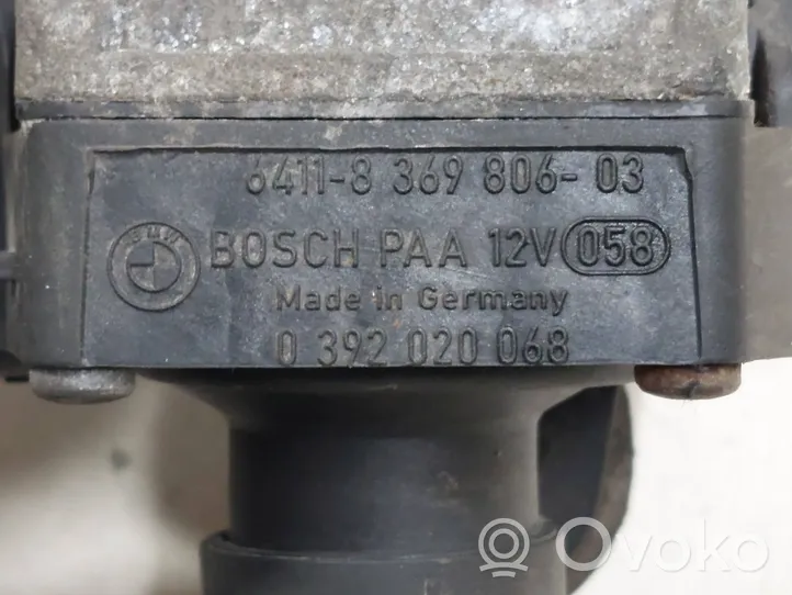 BMW 3 E90 E91 Клапан (клапаны) нагревательного радиатора (яйца) 6411836980603