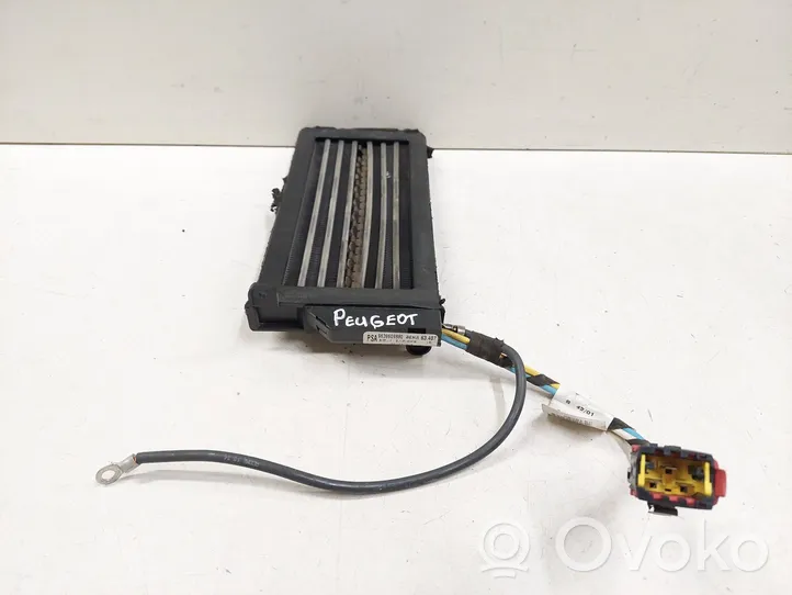 Peugeot 307 Radiateur électrique de chauffage auxiliaire 9639609880