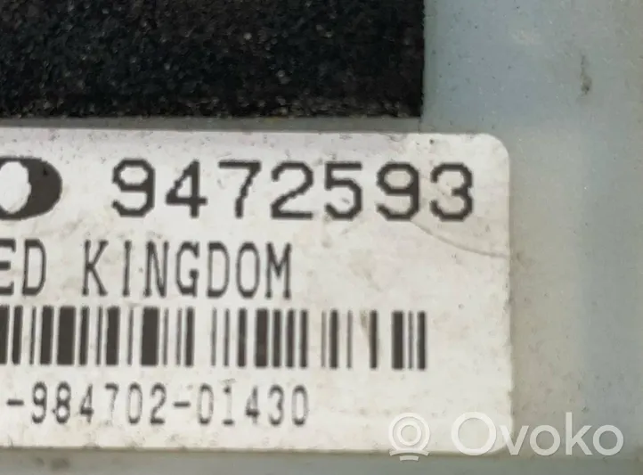 Volvo S80 Signalizacijos valdymo blokas 9472593