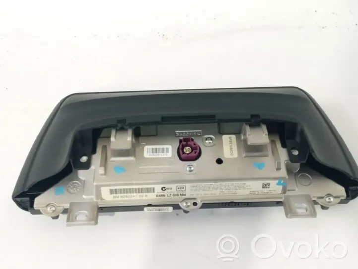 BMW 3 E92 E93 Schermo del visore a sovrimpressione 9292247026