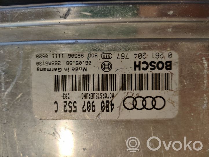 Audi A6 S6 C5 4B Unidad de control/módulo del motor 4B0907552C