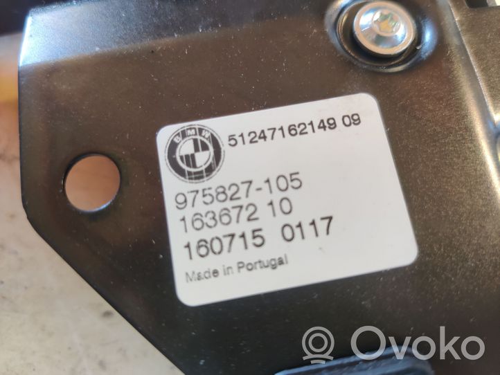 BMW X5 F15 Takaluukun sisävapautuskahva 975827105