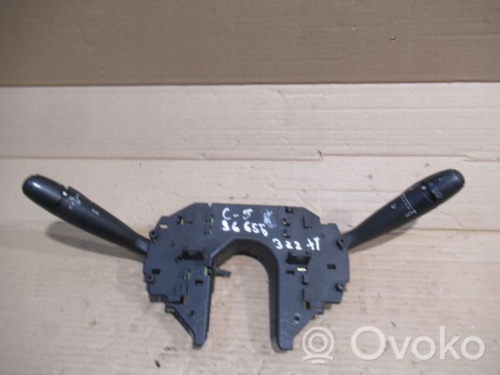 Citroen C5 Leva/interruttore dell’indicatore di direzione e tergicristallo 96655322XT