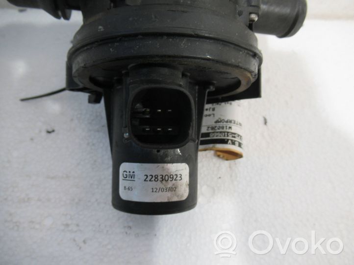 Opel Ampera Pompe à eau de liquide de refroidissement 22830923