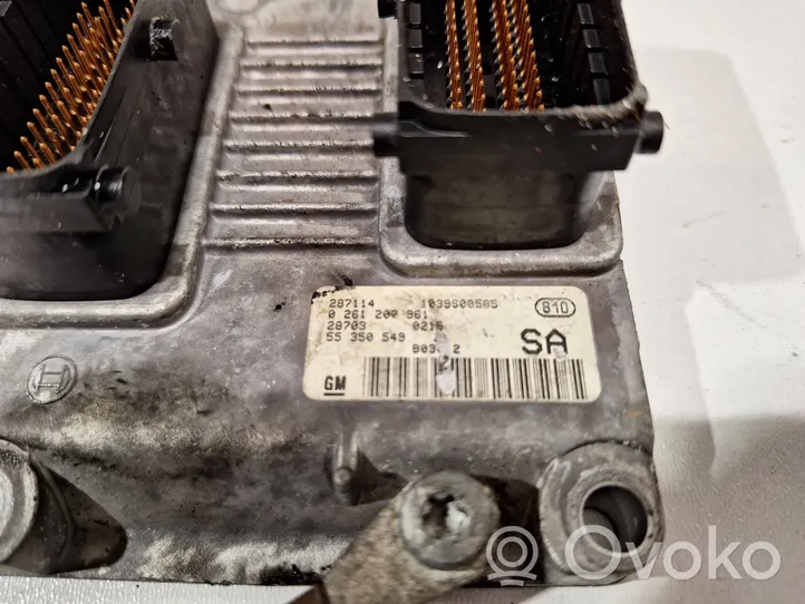 Opel Corsa C Sterownik / Moduł ECU 0261207961