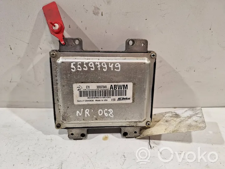 Opel Corsa E Engine control unit/module ECU 55597949