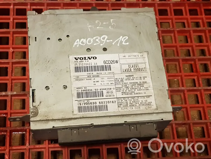 Volvo XC90 Unité principale radio / CD / DVD / GPS 31210422AA