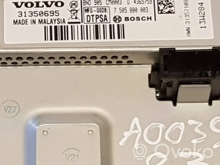 Volvo V40 Monitor / wyświetlacz / ekran 31350695