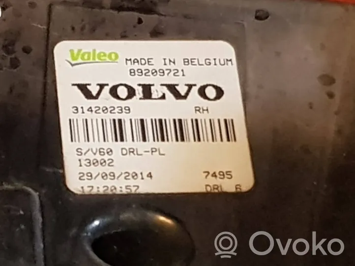 Volvo V60 Phare de jour LED 31420239