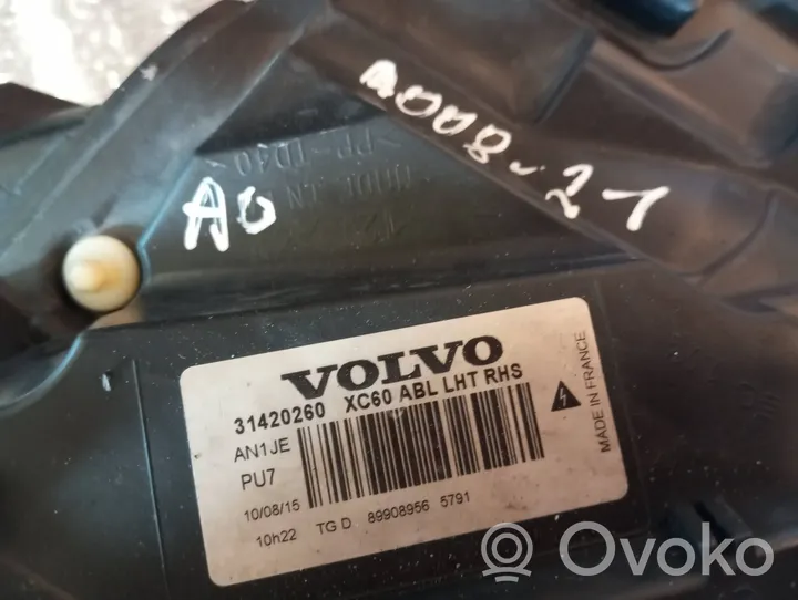 Volvo XC60 Faro/fanale 31420260