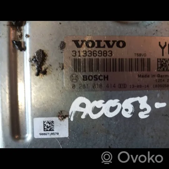 Volvo V40 Moottorin ohjainlaite/moduuli 31336983