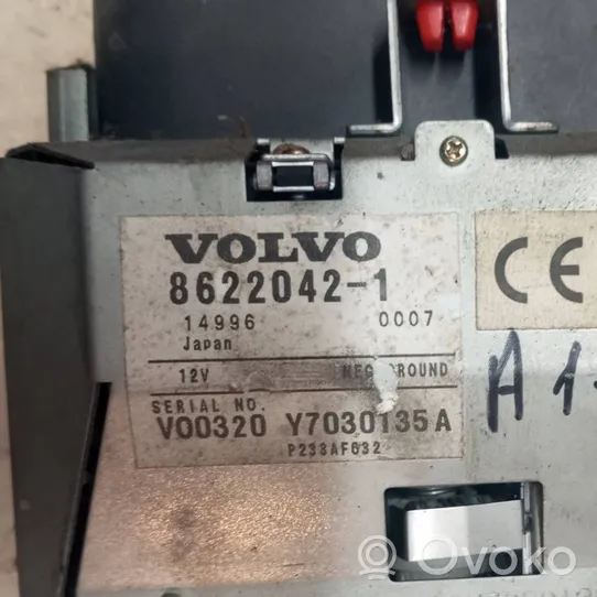 Volvo S80 Radio/CD/DVD/GPS-pääyksikkö 8622042