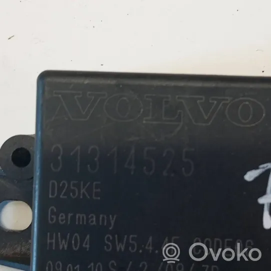Volvo S60 Parkavimo (PDC) daviklių valdymo blokas 31314525