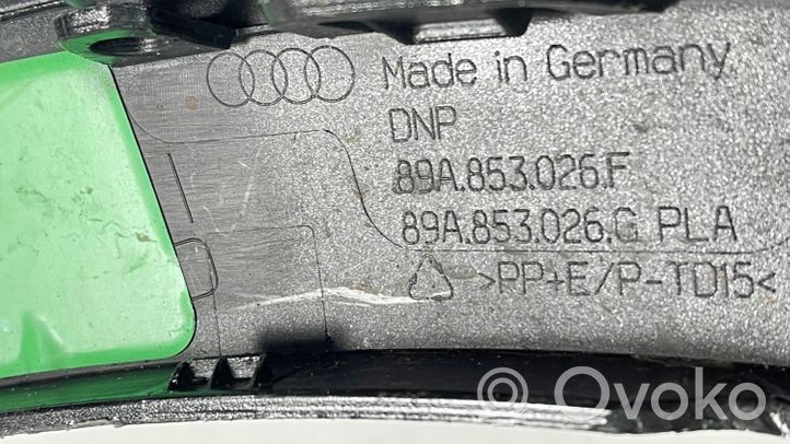 Audi E-tron GT Modanatura separatore del paraurti anteriore 89A853026F