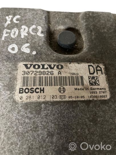 Volvo V70 Sterownik / Moduł ECU 30729826A