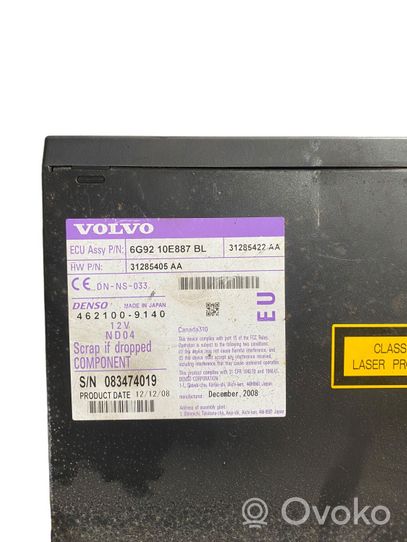 Volvo XC60 Panel / Radioodtwarzacz CD/DVD/GPS 6G9210E887BL