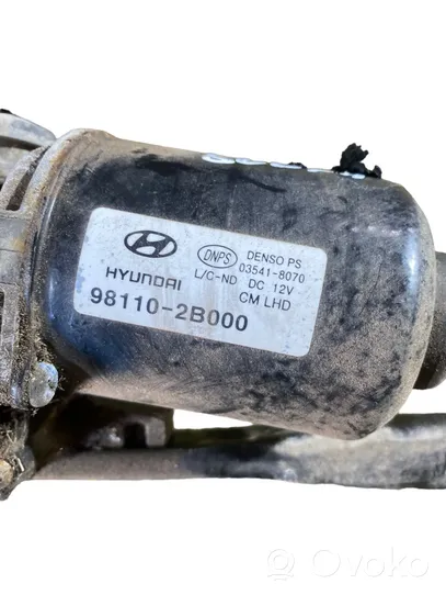 Hyundai Santa Fe Tringlerie et moteur d'essuie-glace avant 981102B000