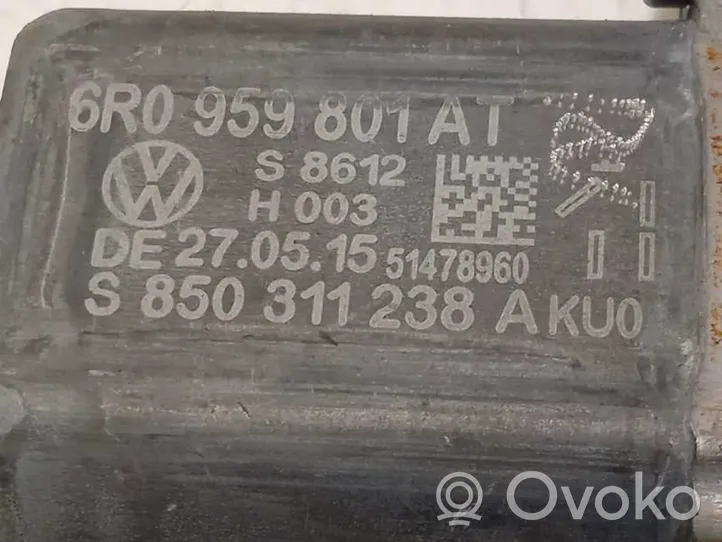 Volkswagen Polo V 6R Manualny podnośnik szyby drzwi przednich 6R0959801AT