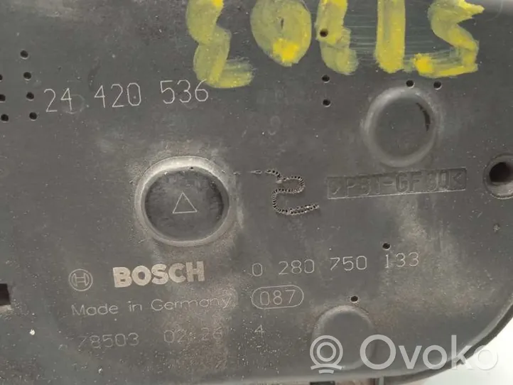 Opel Corsa D Boîtier papillon 24420536