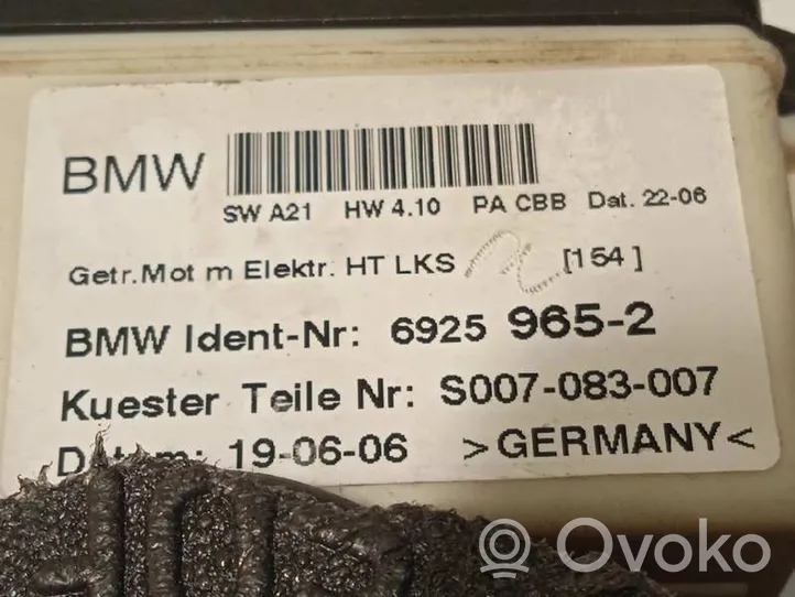 BMW X3 E83 Mécanisme manuel vitre arrière 6925965