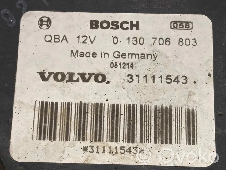 Volvo XC90 Jäähdyttimen jäähdytinpuhallin 31111543