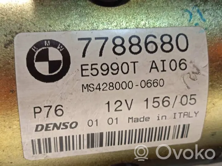 BMW X3 E83 Starter motor 7788680