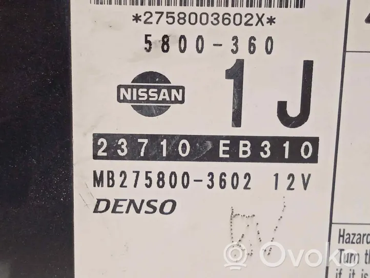 Nissan Navara Sterownik / Moduł ECU 23710EB310