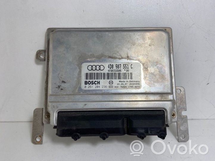 Audi A8 S8 D2 4D Centralina/modulo del motore 0261204236