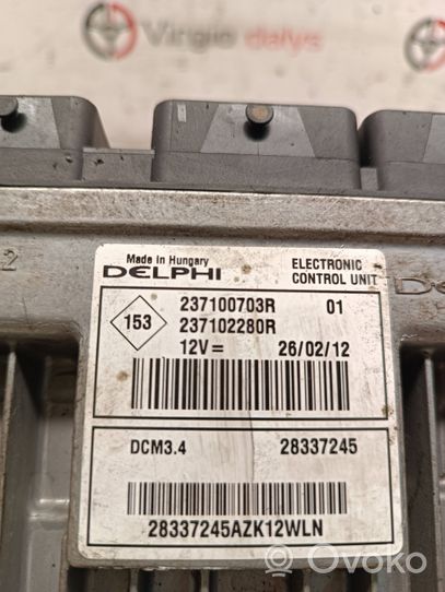 Dacia Logan I Sterownik / Moduł ECU 237100703R