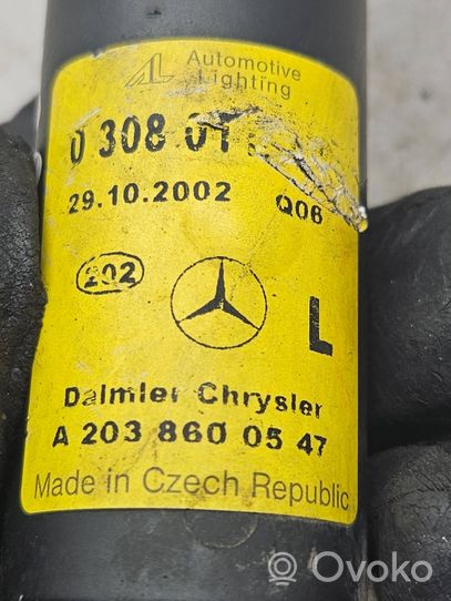 Mercedes-Benz C W203 Düse Scheinwerferreinigungsanlage A2038600547