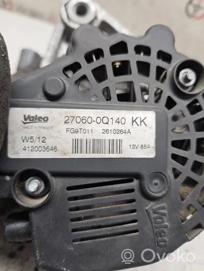 Toyota Yaris Alternator 270600Q140