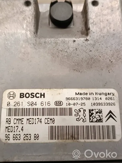 Peugeot 3008 I Calculateur moteur ECU 9666325380