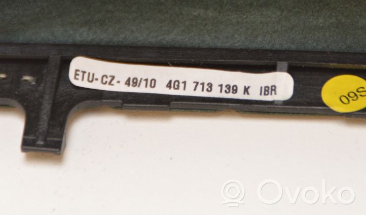 Audi A7 S7 4G Vaihdevivun/vaihtajan verhoilu nahka/nuppi 4G1713139K