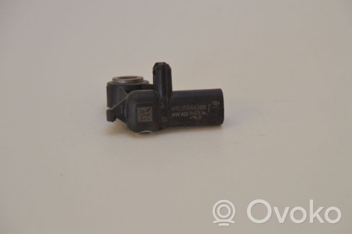 Audi Q7 4M Sensor impacto/accidente para activar Airbag 4M0959643